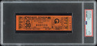 1977 Boston Concert Ticket     Chicago Stadium     Full Unused     Psa Graded 8