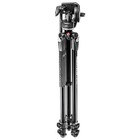 Manfrotto 290 Xtra 3-section Al Tripod W 128rc Micro Fluid Head  Quick Release