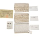 Antique Belgium Lace Circa 1850 20  Total Yards - Authenticated - Please Read