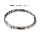 Stainless Steel Tubing Coil  Type 316-3 8  Od X 100 Ft   020 Wall
