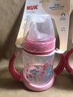 2 Pack Nuk Learner Cup 100  Spill Proof 5oz Pink