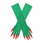 Halloween Cosplay Costume Accessories Claws Long Nail Gloves Scary For