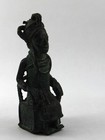 Benin Bronze African Royal Figurine Sculpture