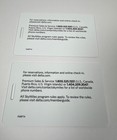 Lot Of 2 Delta Skymiles Medallion Bag Tags Gold   Platinum Plastic Unused