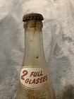 Vintage Pepsi-cola Single Dot 2 Full Glasses Soda Bottle Fayetteville  Nc Lgw 51