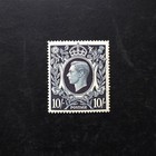 King George Vl Gb 10  Dark Blue Sg 47 Mnh Well Centered Good Perforation Vf