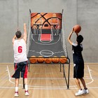 Indoor Basketball Arcade Game Double Electronic Hoops Shot 2 Player W  5 Balls