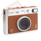 Fujifilm Instax Mini Evo Hybrid Instant Camera Brown   20 Film Bundle