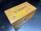 Brown And Sharpe No  750-d Magnetic V-block With Wood Case