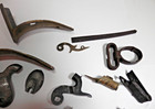 Civil War Era Musket Parts   Powder Flasks Lot
