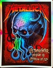 Metallica Las Vegas Nv Sticker poster October 22 24th 2024 Life Burns Faster    