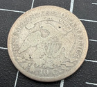 1836 Capped Bust Dime 10c Ten Cent Early Us Type Coin
