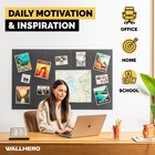 Boards For Office  Dart Board Wall Protector  59 x36    15 Pack   Black