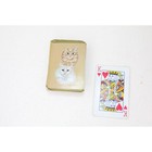 Long Haired Cats White Tabby Playing Cards Deck Vintage 90851