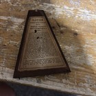 French Paquet Maelzel Wooden Metronome Wind Up Pyramid Music Timer