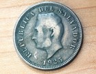 1925 El Salvador 5 Centavos