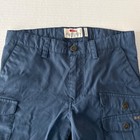 Fjallraven Vidda Shorts Kids 10-11y Eu 146 Blue Black G-1000 Adjustable Waist
