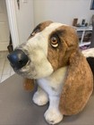 Vintage Russ Berrie Basset Hound Dog Plush Yomiko Collection