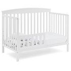 Hanover 6-in-1 Convertible Baby Crib  Bianca White