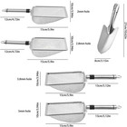 6pack Soil Sifter Set For Gardening Dirt Sifter Compost Sifter With Handle Glove