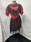 Antique Flapper 1920s Masquerade Costume - Glass Bead Flapper Costume - True Vtg