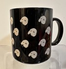 Vintage Phantom Of The Opera Broadway Black Ceramic Coffee Mug W  Mask 1986