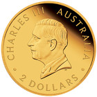 2026 Australia 1 2 Gram  9999 Gold Mini Roo Proof In Card With Capsule Perth