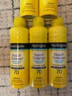 Nwt Lot Of 5 -neutrogena Beach Defense Sunscreen Spray Lotion Spf 70 Exp  02 27