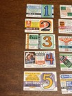Vtg Milwaukee Transport Bus Pass Ticket Lot Most Weeks 1943 Great Condition 