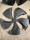     2025 2026 Tesla Model Y Oem 19  Crossflow Hub Cap Wheel Cover Black Set Of 4