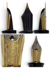 Fountain Pen Believe Best 14k Gold Nib Black Metal Used Japan Collectible