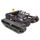 27 Hp Crawler Off-road Remote Control Lawn Mower With Adjustable Blade