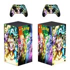 Xbox Series X Console Controller Skin Decal Set Sticker Eeveelution Eevee Cute
