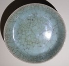 Chinese Song Dynasty Crackled Brush Washer  Bowl  Plate