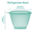  tupperware 10-piece Wonder Full Little Wonders Mini Storage Set   mint Green