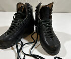 Oberhamer Antique Ice Skate Boots shoes For Blades To Go On  Original Laces  Vgc