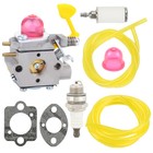 Carburetor For Poulan Bvm200vs Ppb430vs Pro Leaf Blower 545081831 Carb Fuel Line