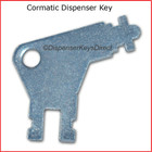Cormatic Dispenser Key  50504 For Paper Towel  Toilet Tissue Dispensers  10 pk  