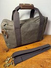 Frost River Waxed Canvas Green Simple Brief 890 Brass W  Strap Used Once   Mint
