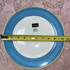 Corona Calypso Celeste 10 1 2    Dinner Plate Made In Colombia
