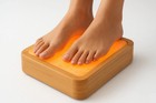 Himalayan Natural Salt Foot Detox Massager Square Shape Electric Lamp Spa Caves