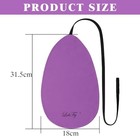 Cleaning Cloth Swab For Inside Tube Suitable For Clarinet Piccolo Flute Purple