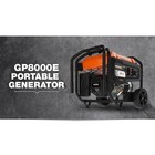 Generac 7680 Portable Generator  Gasoline  6 500 W Rated  8 125 W Surge  Recoil