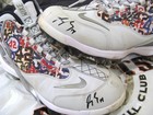 Patrick Bailey Game Used San Francisco Giants Jackie Robinson Cleats Signed Mlb