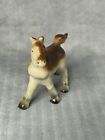 Vintage Porcelain Horse Foal Colt Brown White Vintage