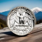1960 Washington Quarter Proof 90  Silver Gem Brilliant Coin  Fast Free Shipping