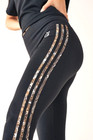 New Adidas Originals Womens Snake Skin Luxe Trefoil Tights  size Large   ht5969