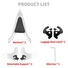 Chrome Detachable Backrest Sissy Bar For Harley Touring Road Electra Glide 97-08