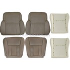For 1996-2002 Toyota 4runner Front Leather Seat Cover Tan   Bottom Foam Cushion