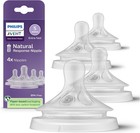 Natural Response Nipples  Extra Fast Flow 5  48-pack  Baby Bottle Nipples  Feedi